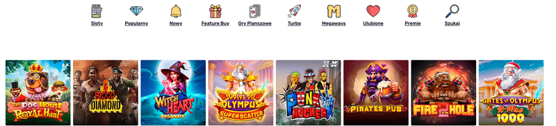 Biblioteka gier w Fontan Casino
